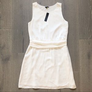 THEORY Size 8 Ivory Dress NWT